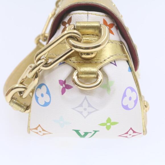 LOUIS VUITTON Monogram Multicolor Marilyn All Hand Bag White M40206 - Picture 4 of 16